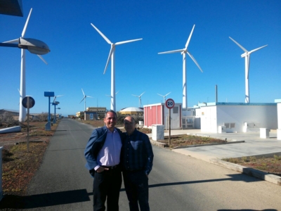 Germán López visita el Instituto Tecnológico de Canarias (ITC)