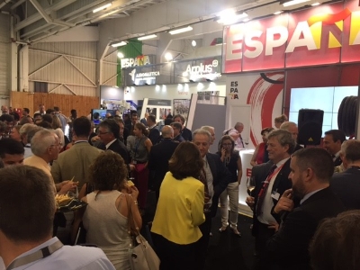 Feria aeroespacial Le Bourget