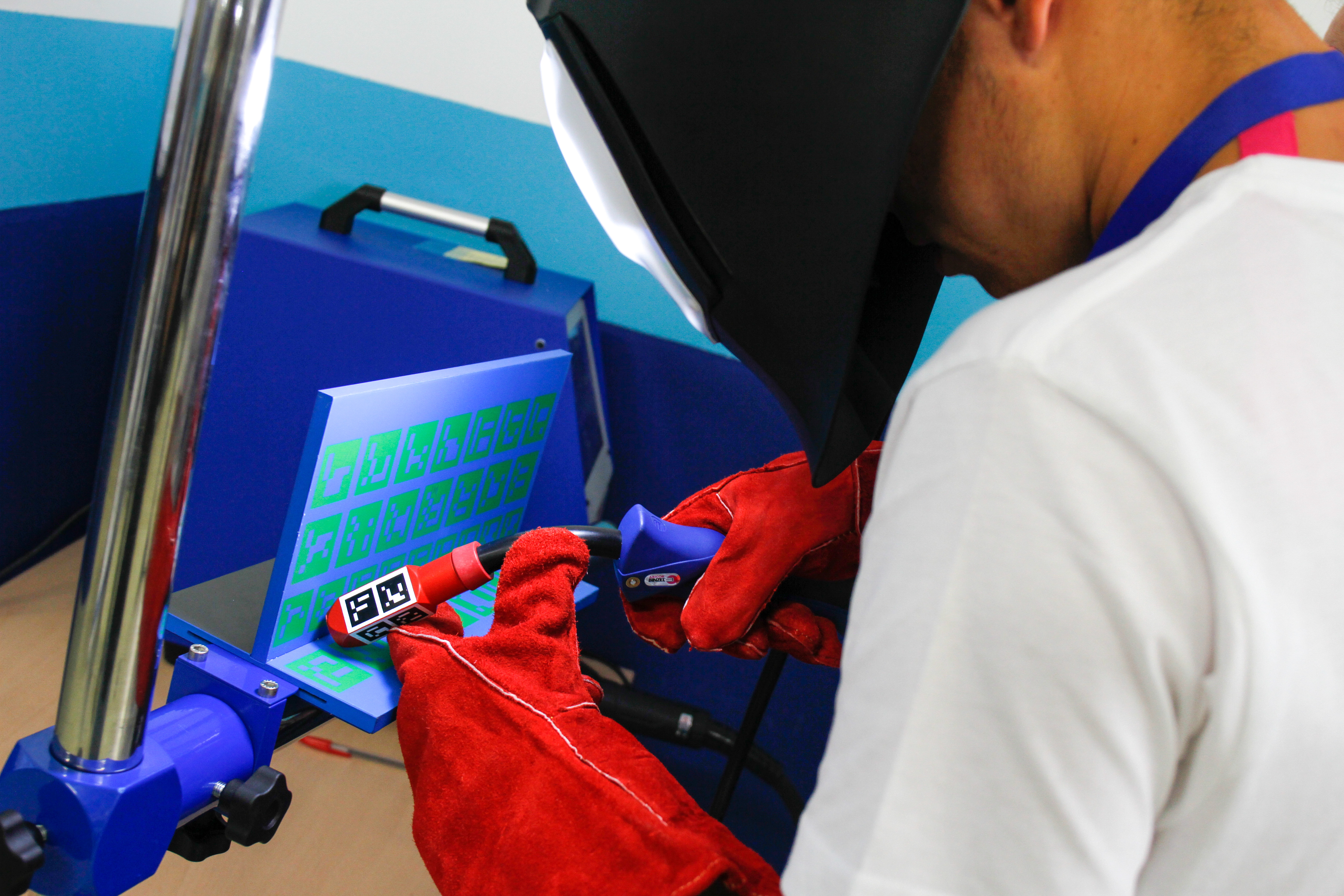 Soldadura con realidad aumentada (augmented Training)