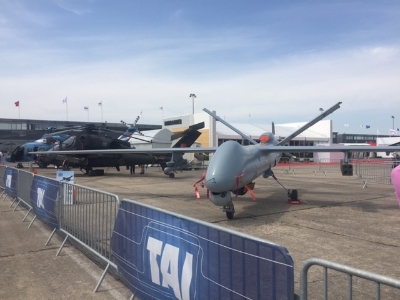 Feria aeroespacial Le Bourget