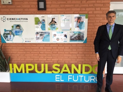 David Páez en la misión tecnológica a Perú