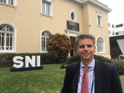 David Páez en la misión tecnológica a Perú