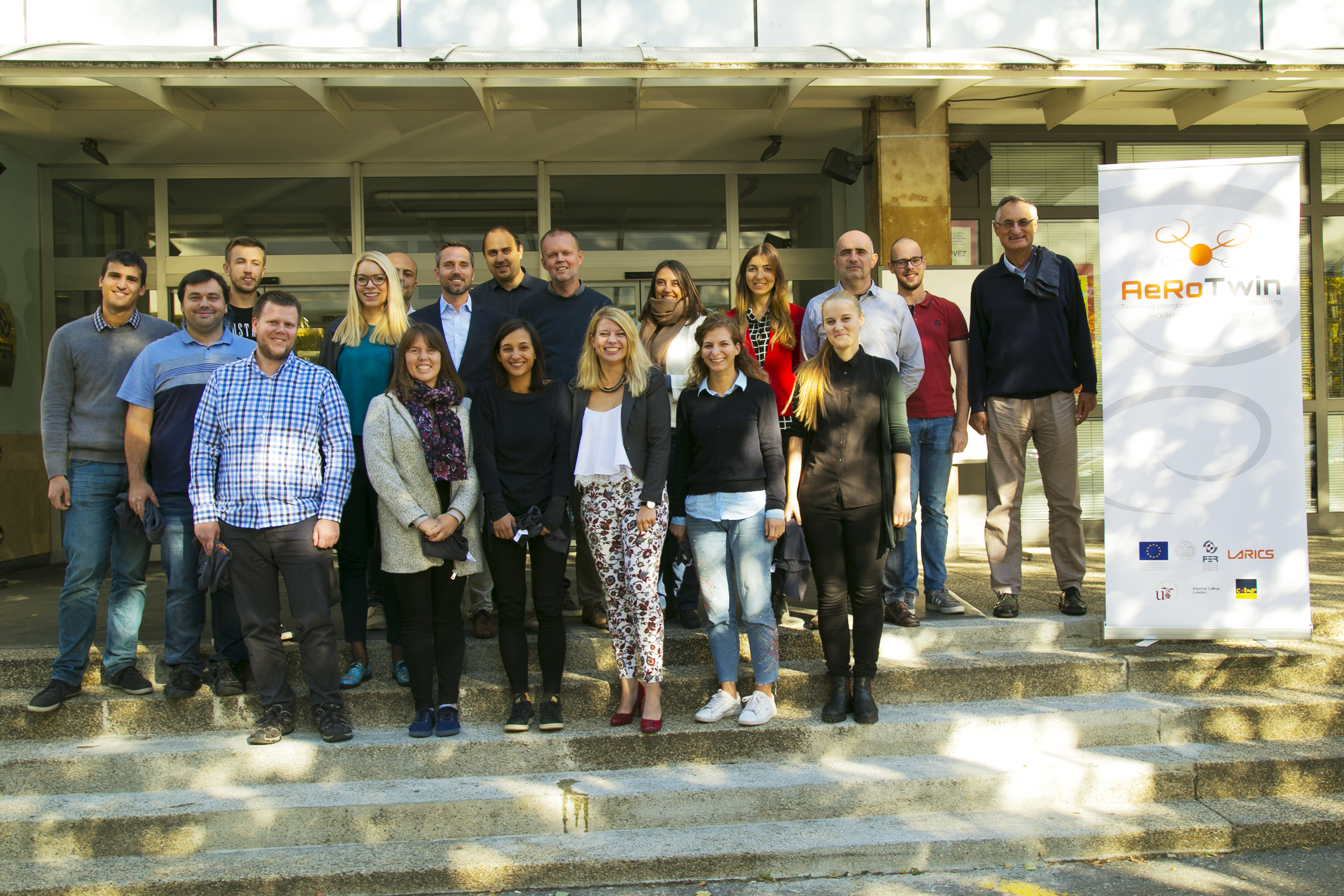 AeRoTwin Kick-off - group photo