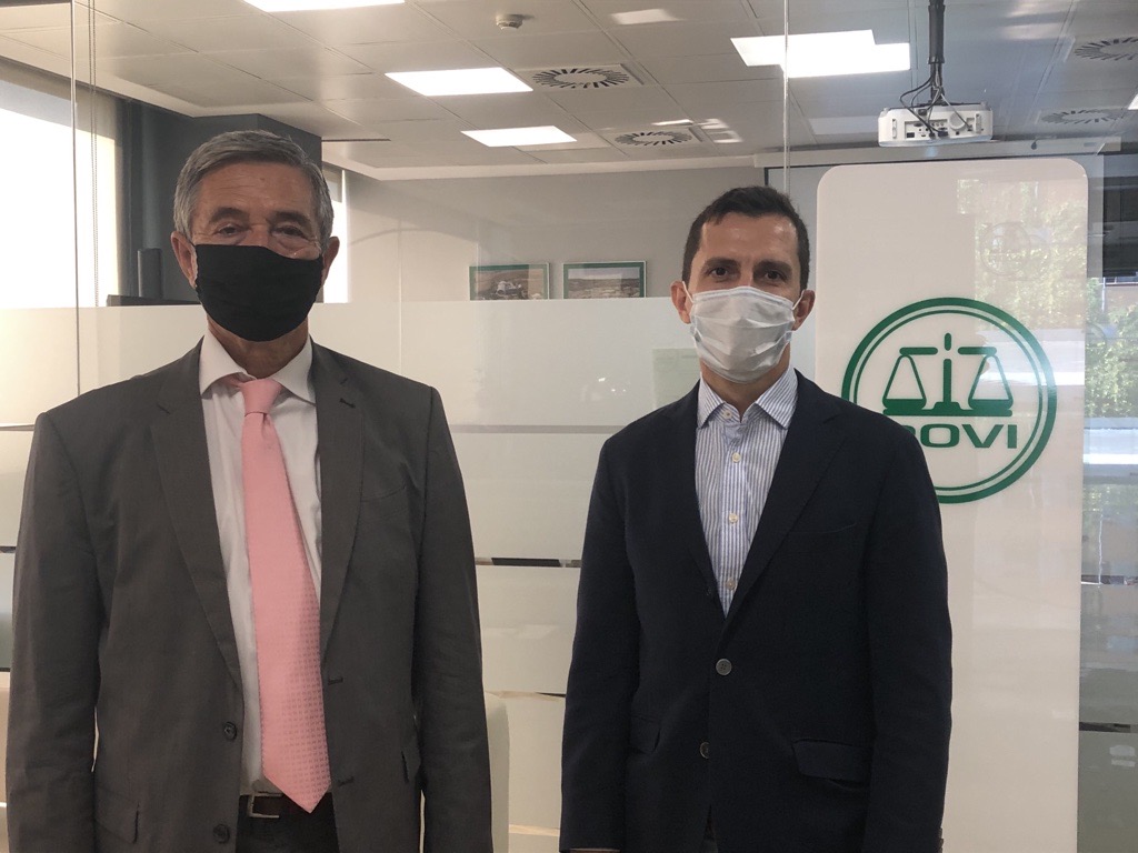 Francisco Mochon visita Rovi CTA y Rovi
