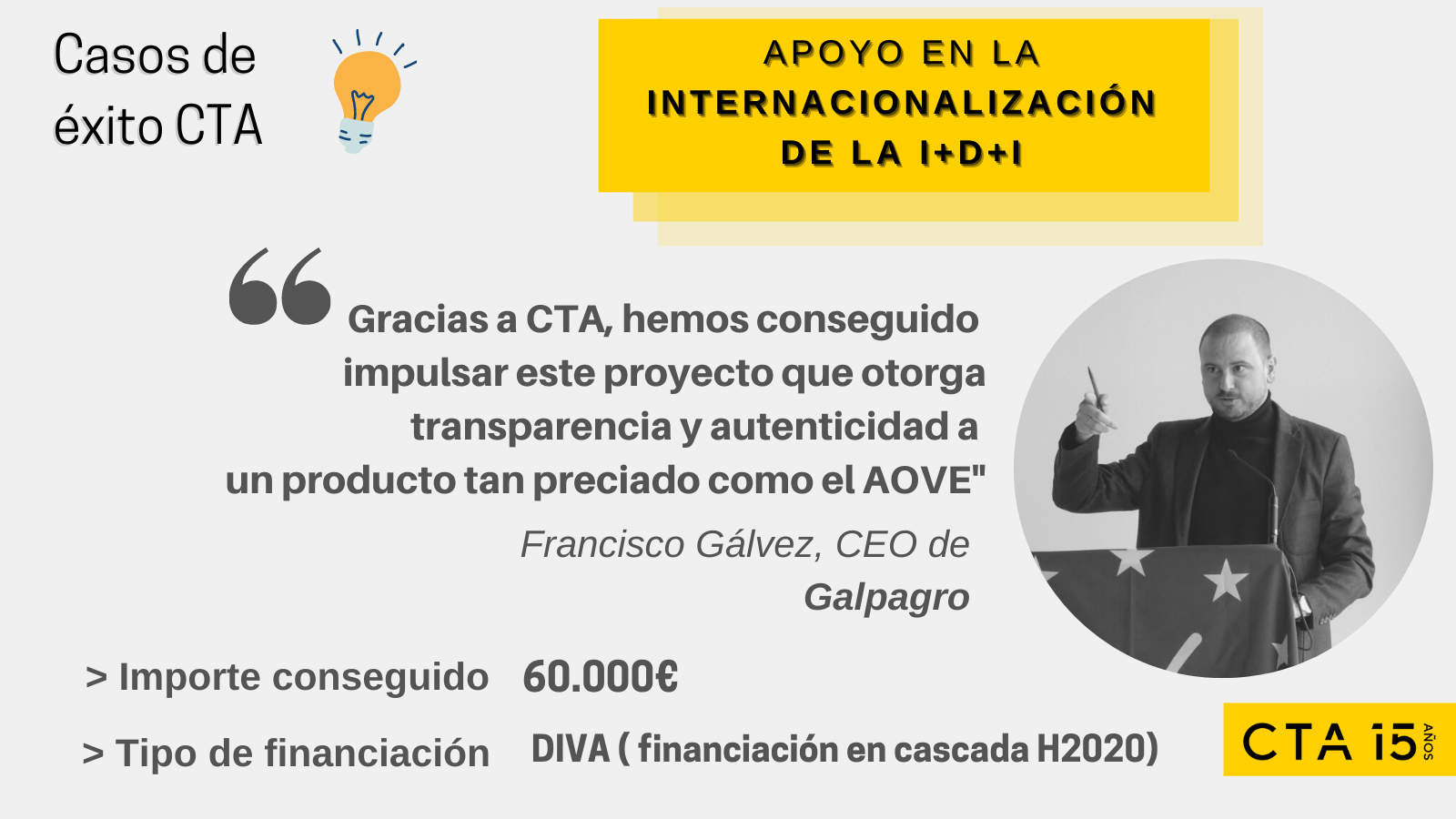 Galpagro Testimonio
