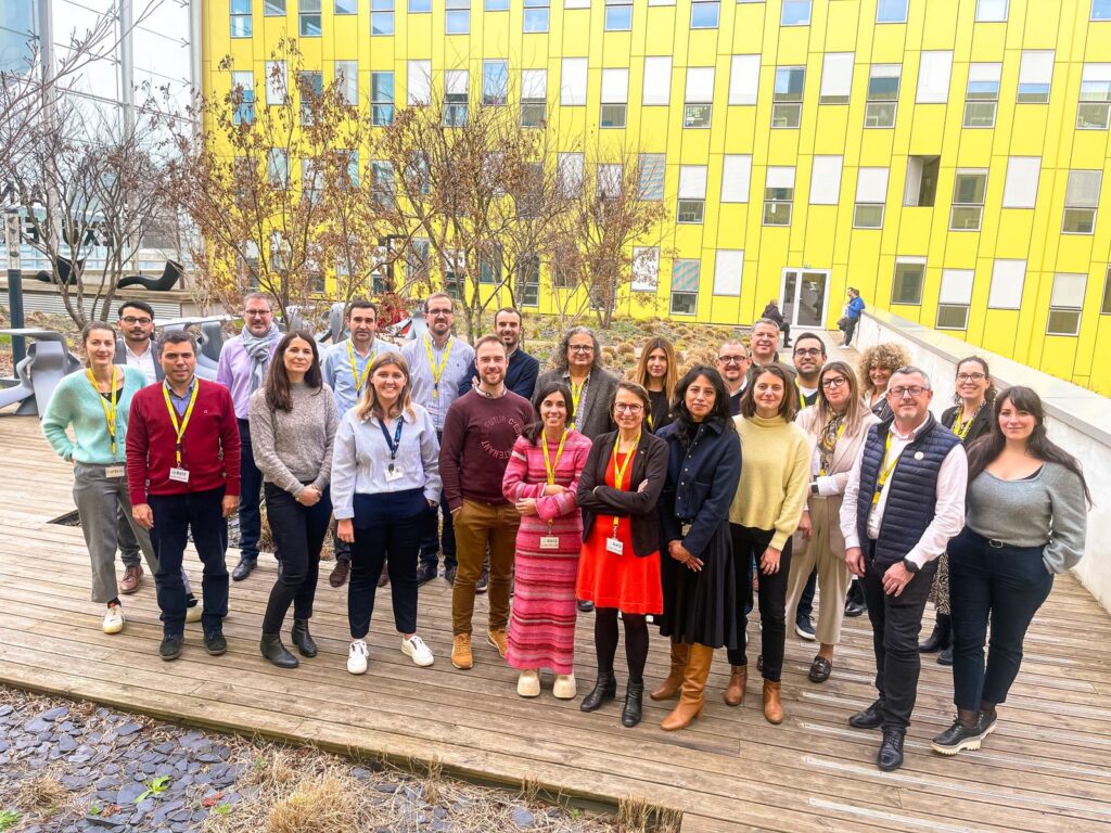 SCAIRA's partners during the launch of the project in Toulouse.